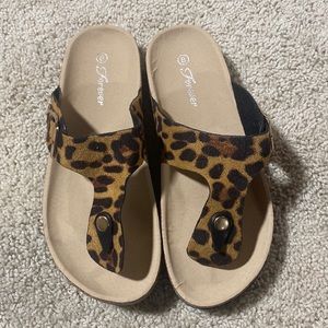 COPY - Forever sandals 8 New leopard print